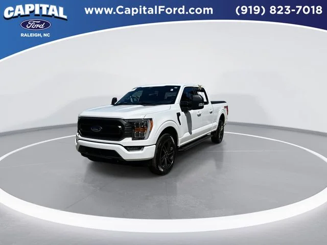 Used 2022 White Ford XLT image 4