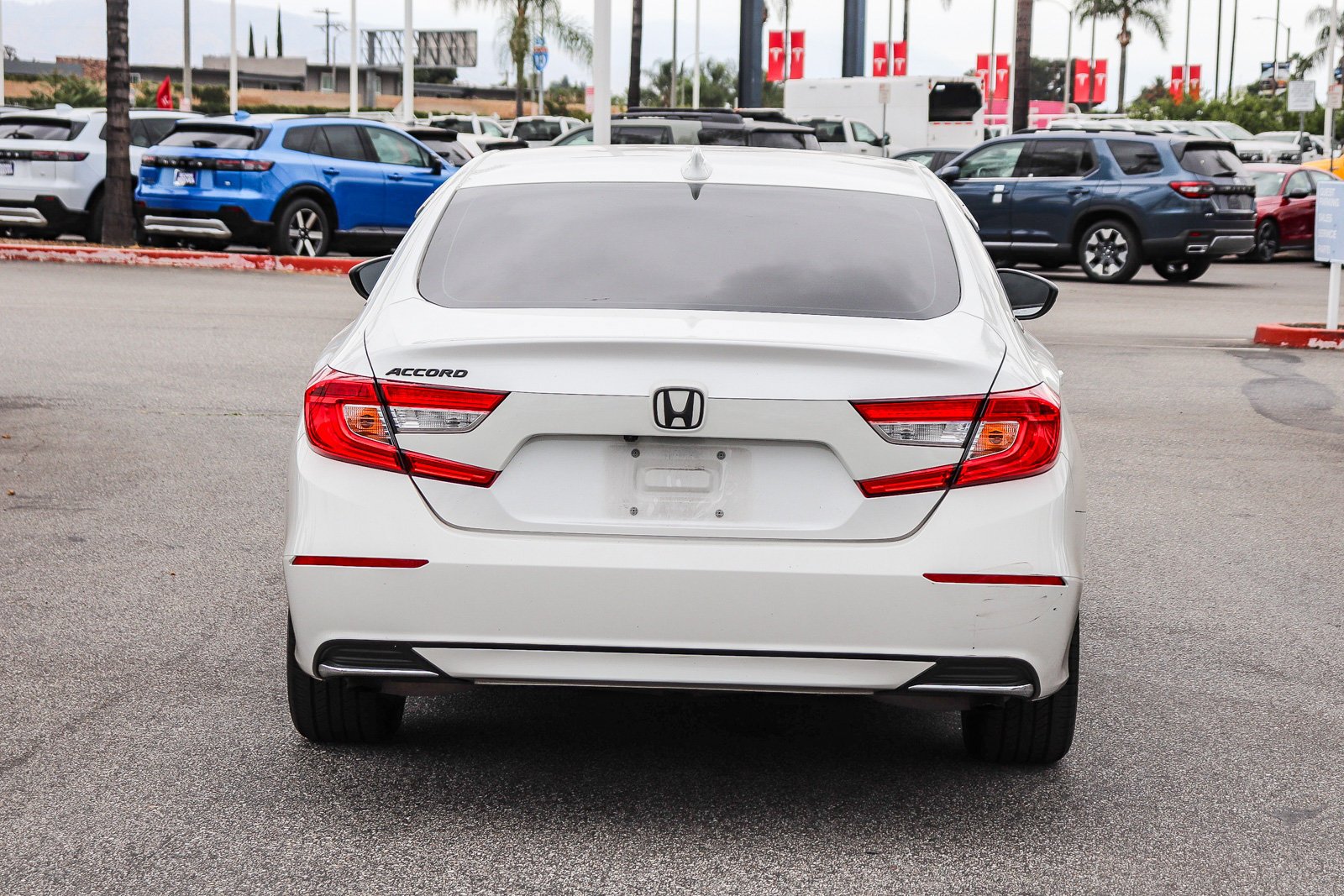 Certified Used 2020 Platinum White Pearl Honda LX image 12