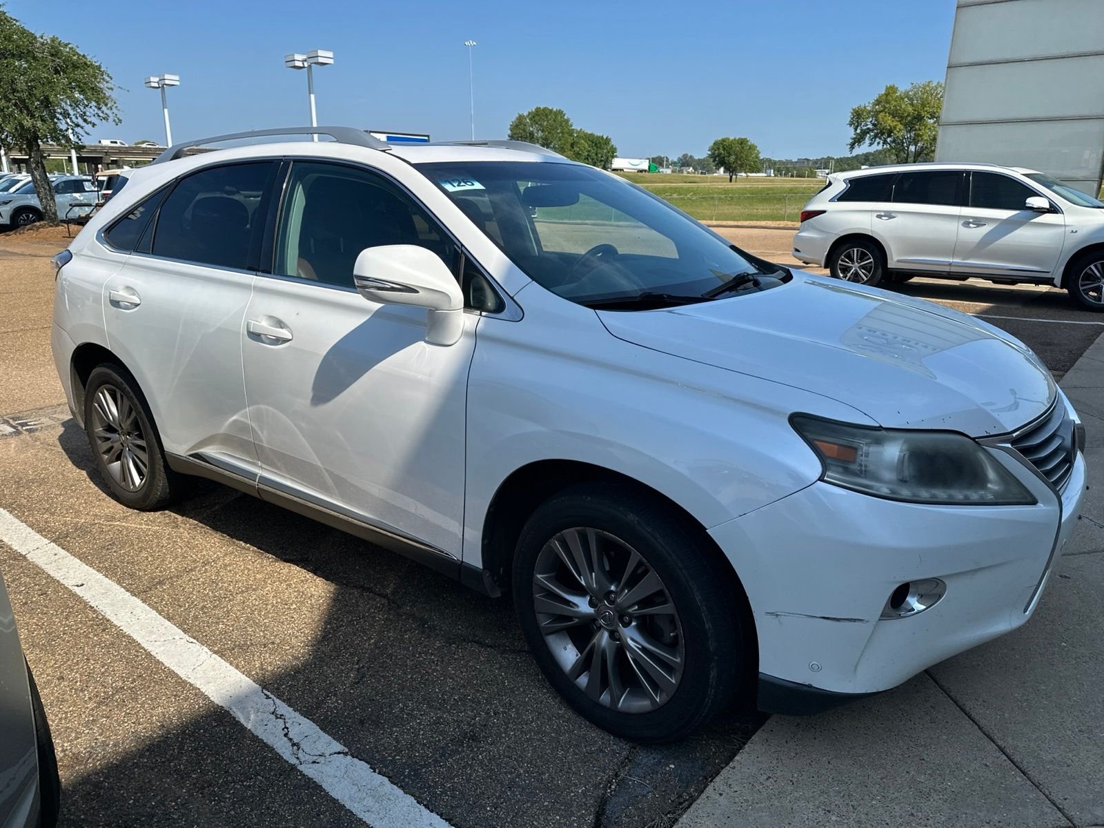 Used 2013 White Lexus 350 image 4