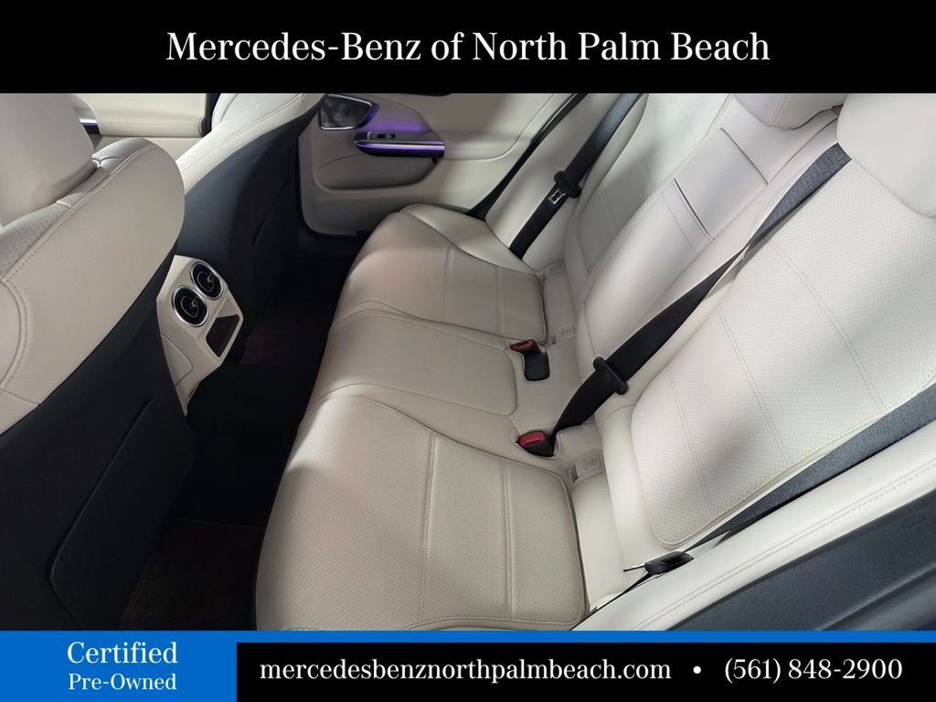 Certified Used 2025 Blue Mercedes-Benz C 300 image 14