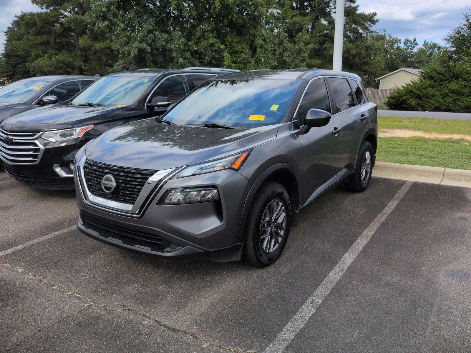 Used 2021 Gun Metallic Nissan S image 1