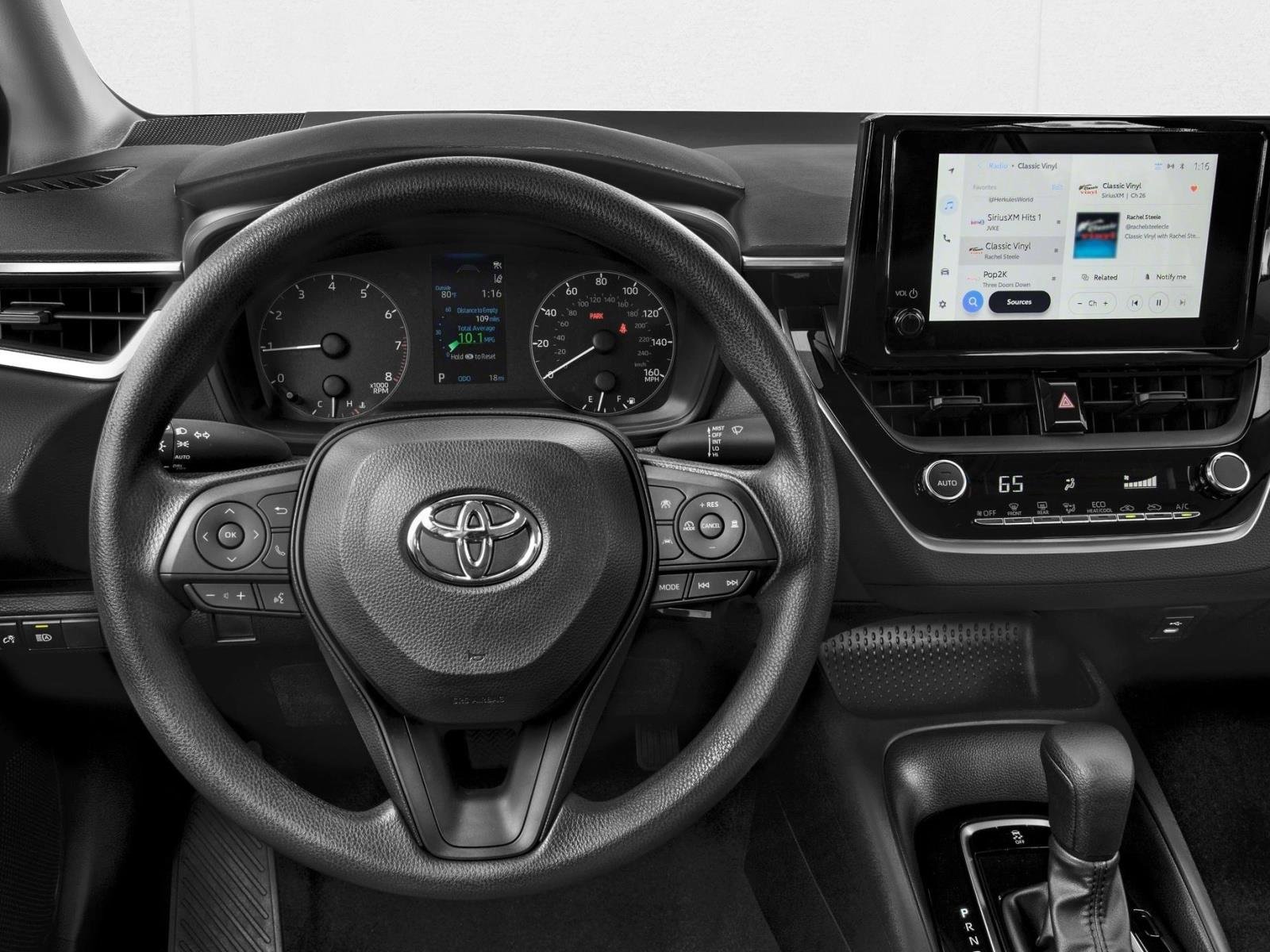 New 2026 Midnight Black Metallic Toyota LE image 4
