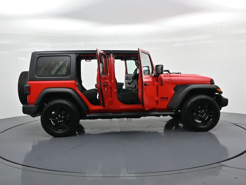 Used 2019 Red Jeep Unlimited Sport Altitude image 23