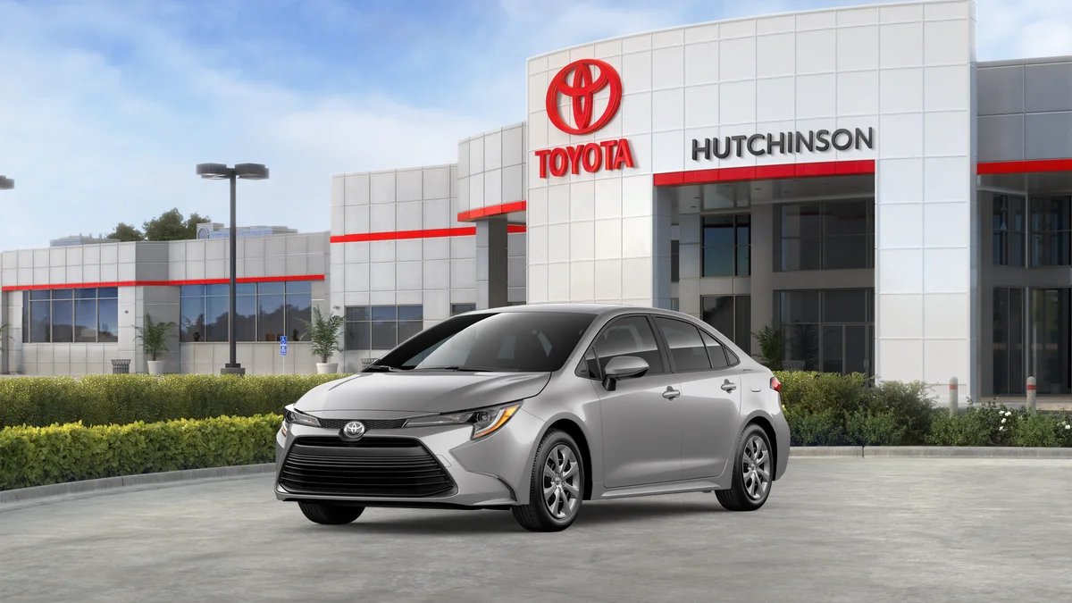 New 2026 Classic Silver Metallic Toyota LE image 23