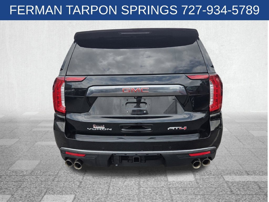 Used 2022 ONYX BLACK GMC AT4 image 8