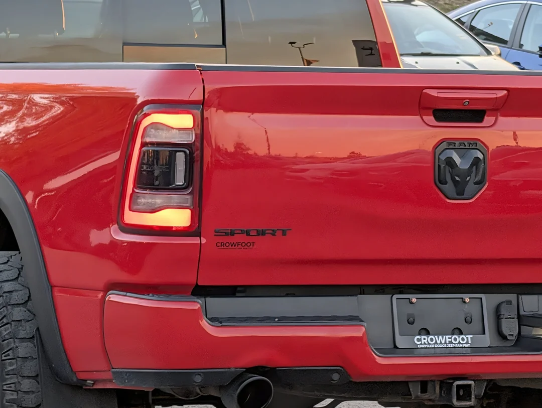 Used 2019 Red RAM Sport - Leather - Level II - Dual Pane Sunroof - Sport Hood - 8.4 Touchscreen image 11