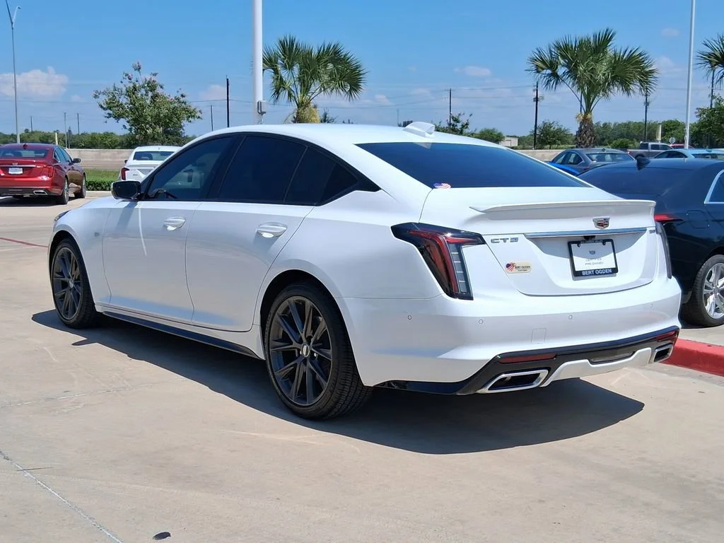 Used 2025 Summit White Cadillac Sport image 4