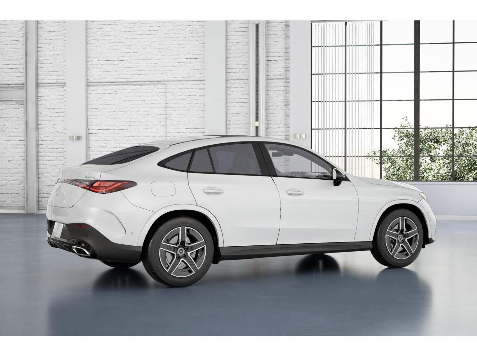 New 2026 MANUFAKTUR Moonlight White Metallic Mercedes-Benz GLC 300 4MATIC® Coupe image 19