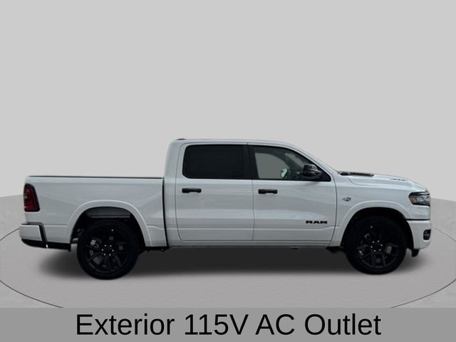 New 2026 Ivory White Tri-Coat Pearl-Coat Exterior Paint RAM Laramie image 9