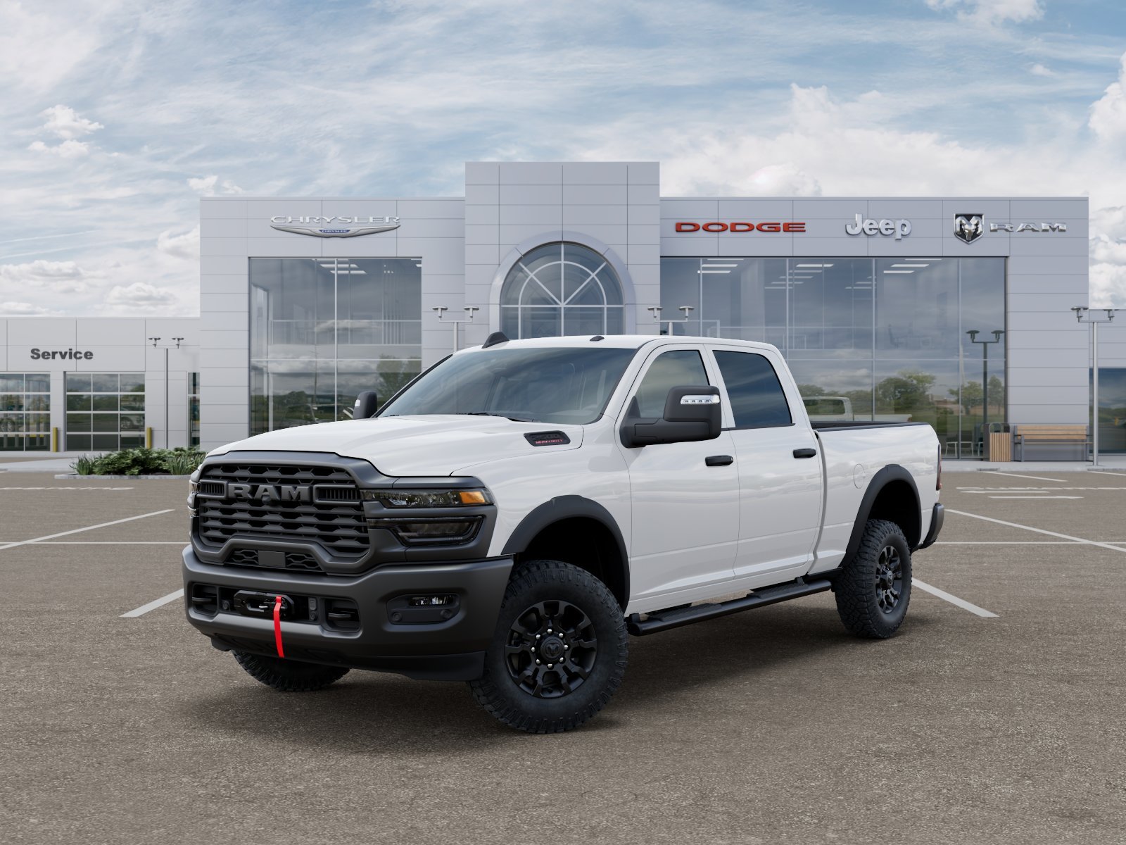 New 2026 Bright White Clearcoat RAM Tradesman image 40