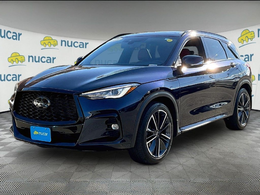Used 2025 Blue INFINITI SPORT image 3