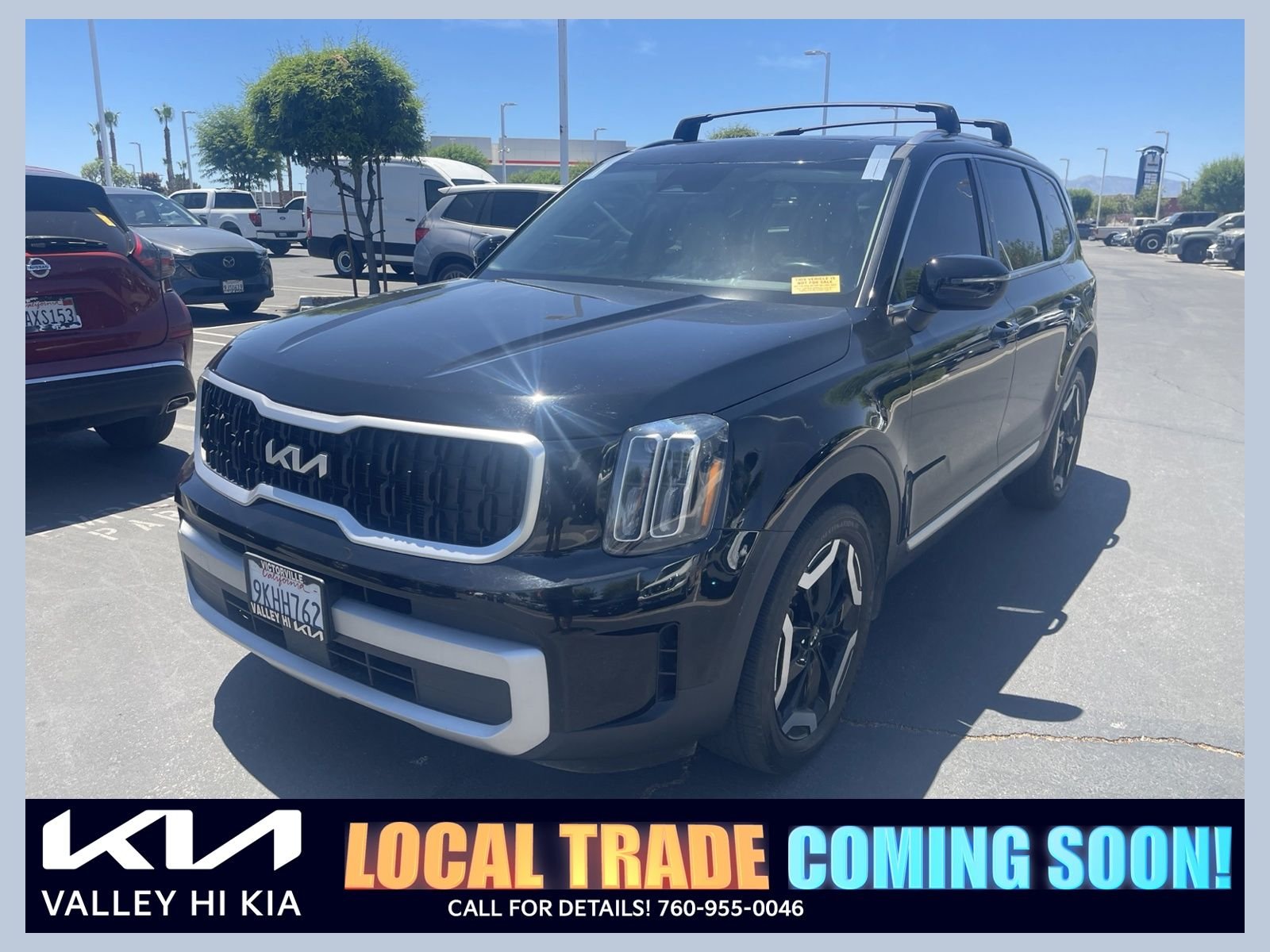 Certified Used 2024 Ebony Black Kia EX image 1
