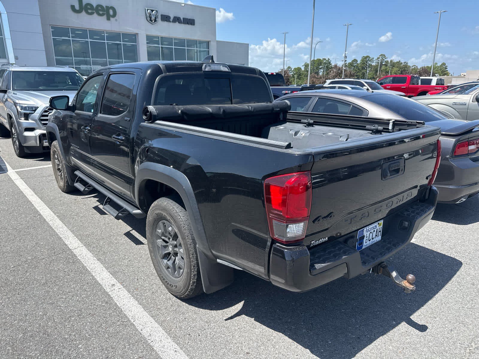 Used 2021 Midnight Black Metallic Toyota SR5 image 4
