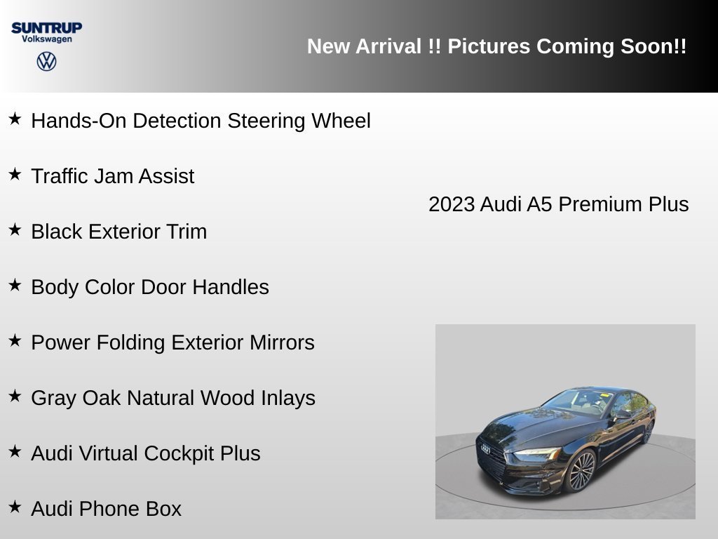 Used 2023 Black Audi Premium Plus image 12
