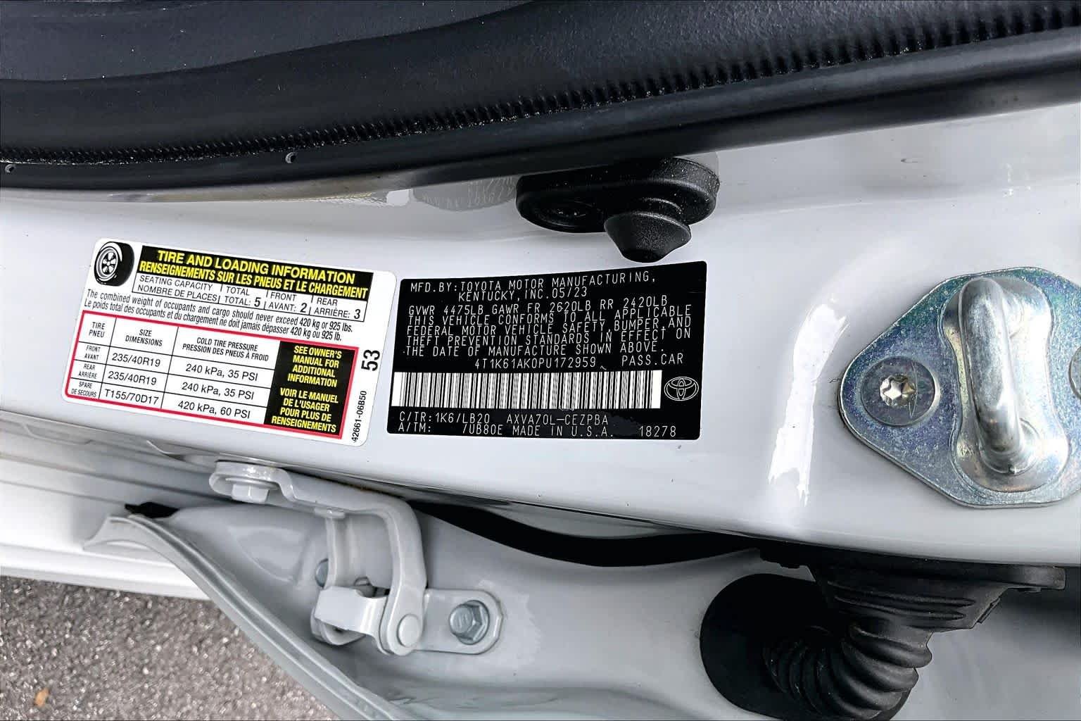 Used 2023 Ice Edge Toyota XSE image 34