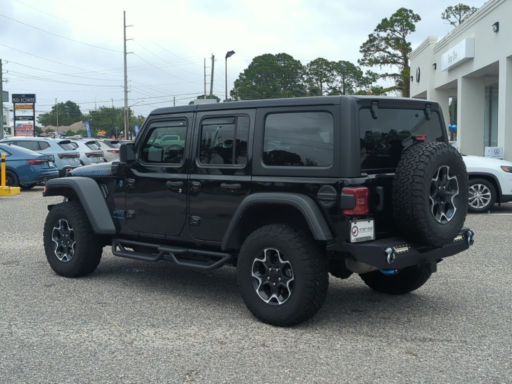 Used 2023 Black Jeep Rubicon 4xe image 3