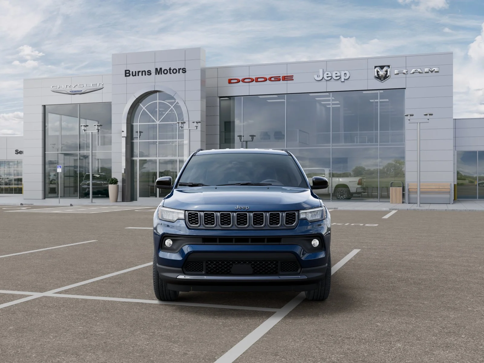 New 2026 Fathom Blue Pearl-Coat Exterior Paint Jeep Latitude Altitude image 32