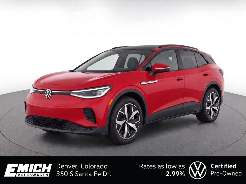 Certified Used 2023 Aurora Red Metallic Volkswagen Pro S image 1