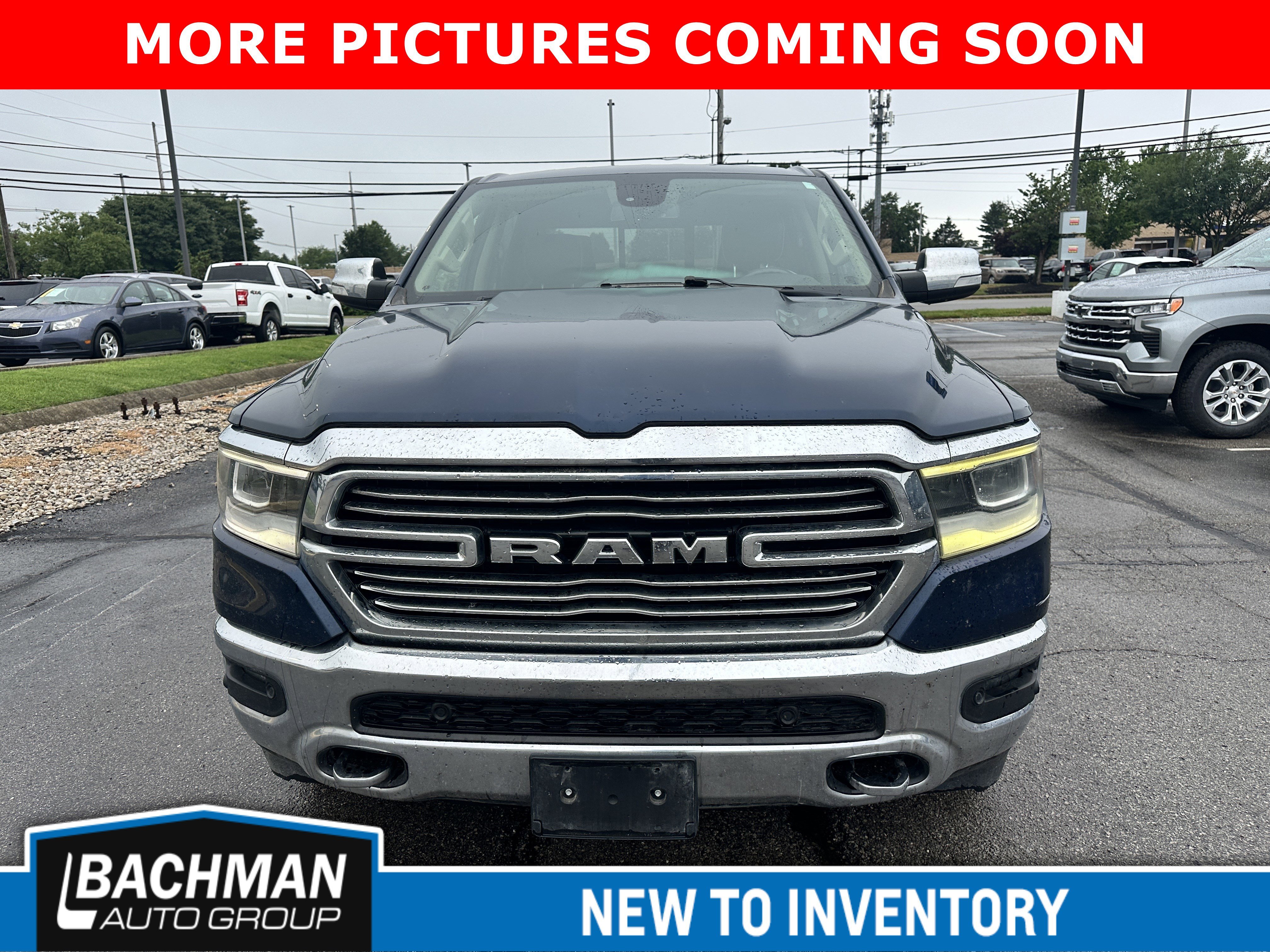 Used 2020 Patriot Blue Pearlcoat Ram Laramie image 3
