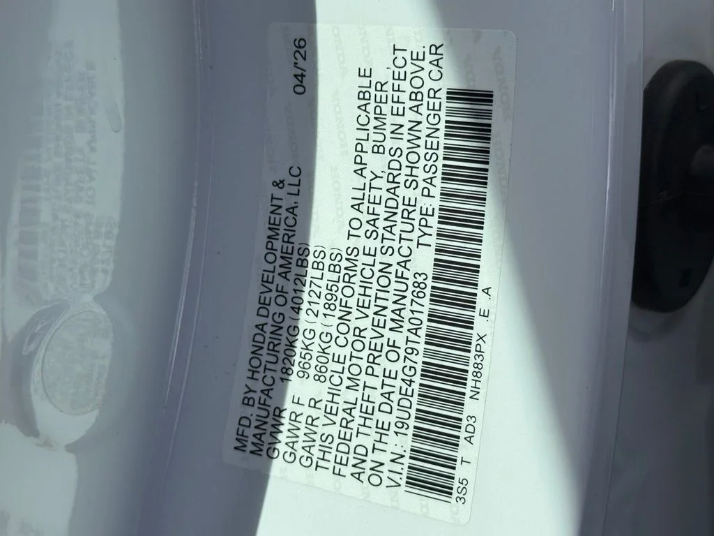 New 2026 Platinum White Pearl Acura A-Spec Tech Package image 28