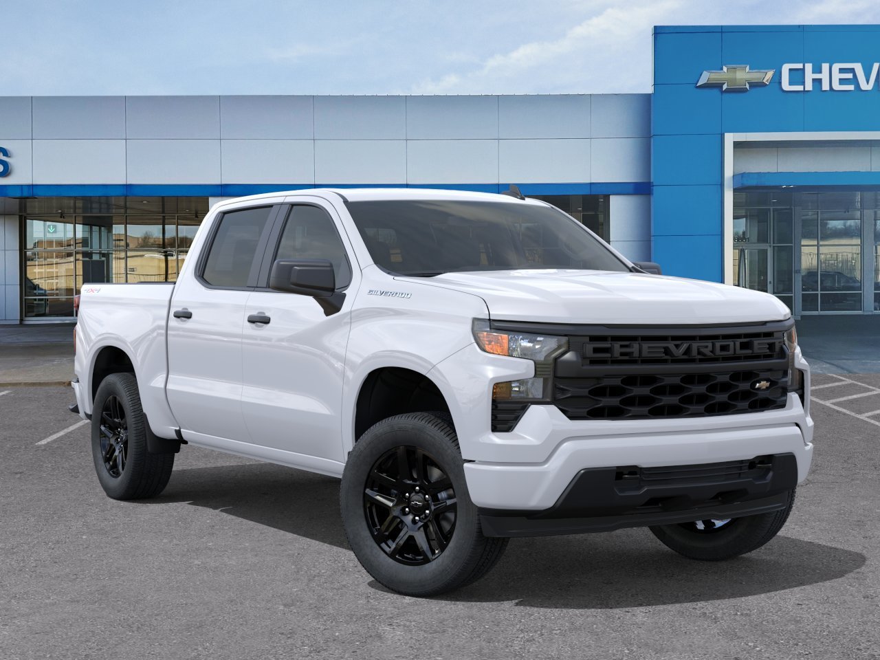New 2026 Summit White Chevrolet Custom image 8