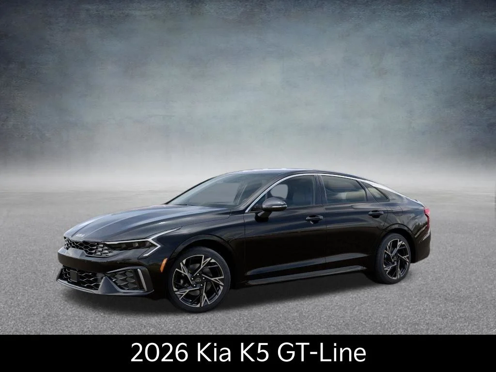 New 2026 Aurora Black Pearl Kia GT-Line AWD image 3