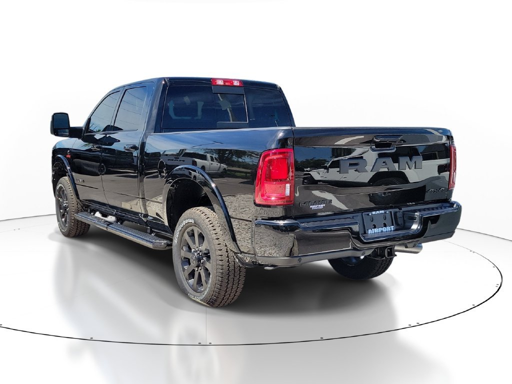 New 2027 Diamond Black Crystal Pearl-Coat Exterior Paint RAM Laramie image 2