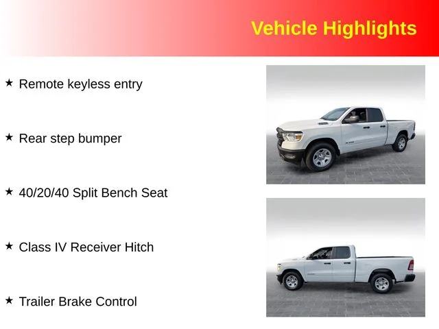 Used 2022 White Ram Tradesman image 3