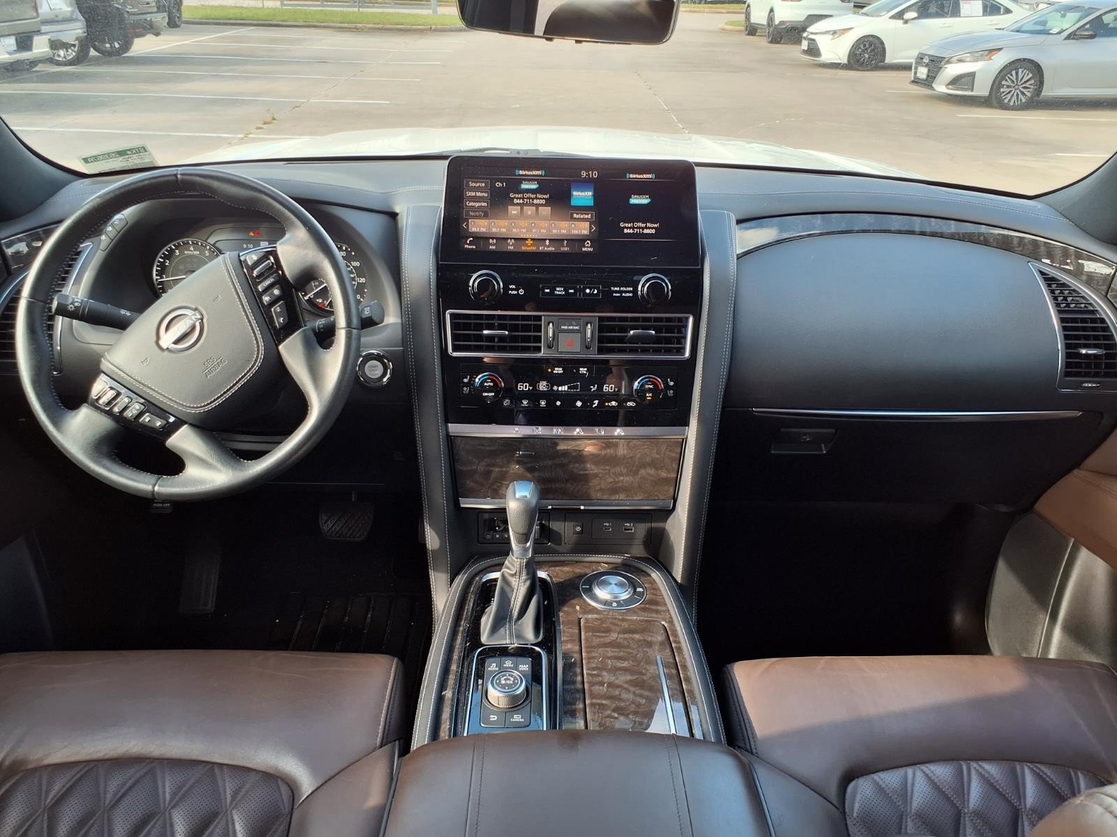 2022 Nissan Armada Platinum White at Price LeBlanc Nissan