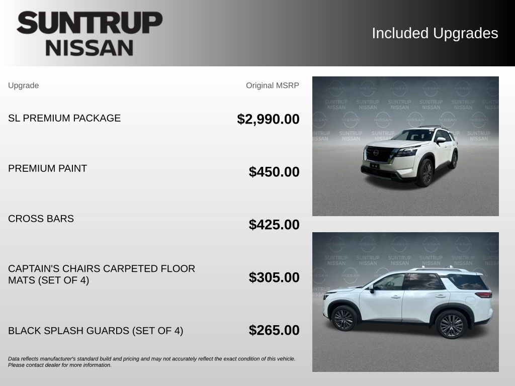 Used 2025 White Nissan SL image 2