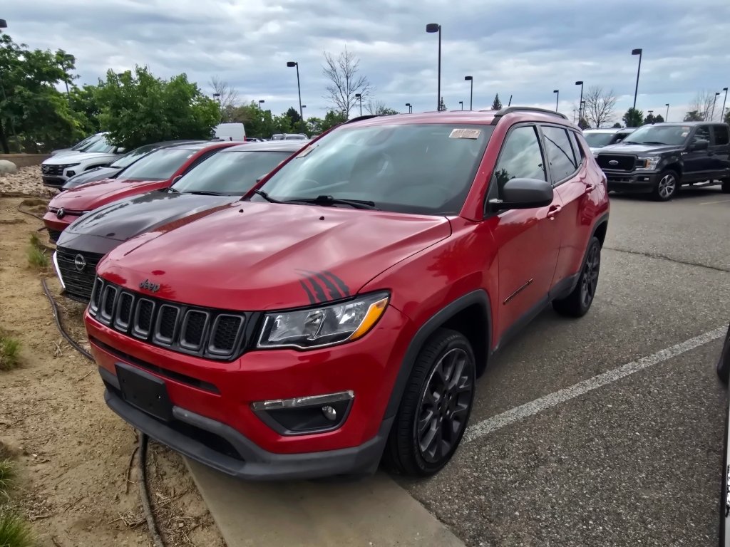 Used 2021 Redline Pearlcoat Jeep 80th Anniversary image 1