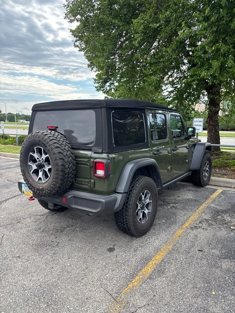 Used 2021 Green Jeep Unlimited Rubicon image 11