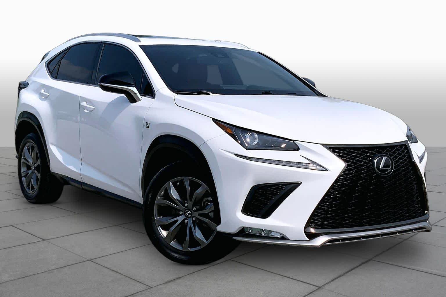Used 2021 Ultra White Lexus F SPORT image 3