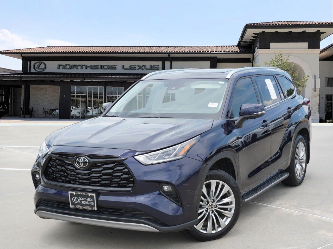 Used 2024 Blue Toyota Platinum image 1