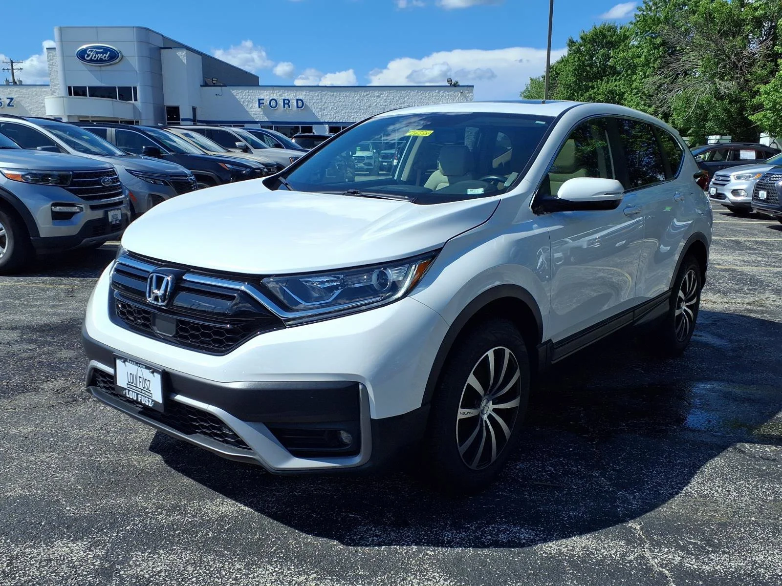 Certified Used 2022 Platinum White Pearl Honda EX-L image 37