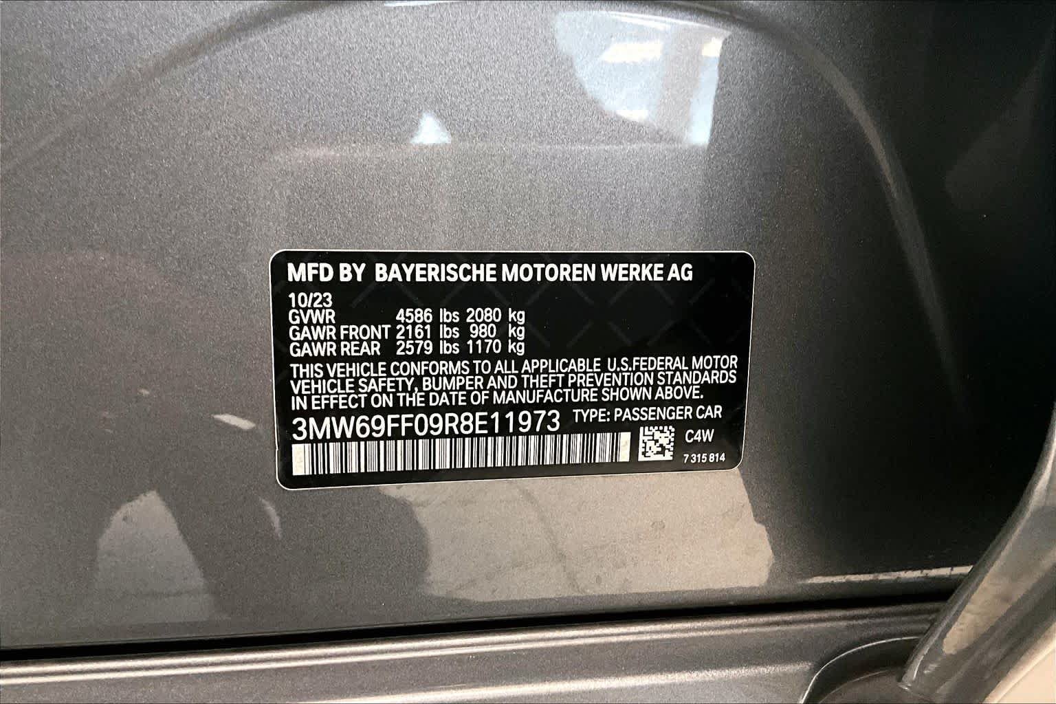 Used 2024 Skyscraper Grey Metallic BMW 330i image 30