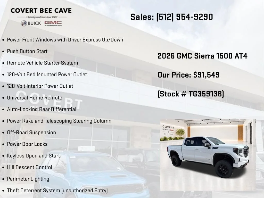 New 2026 Summit White GMC AT4 image 37