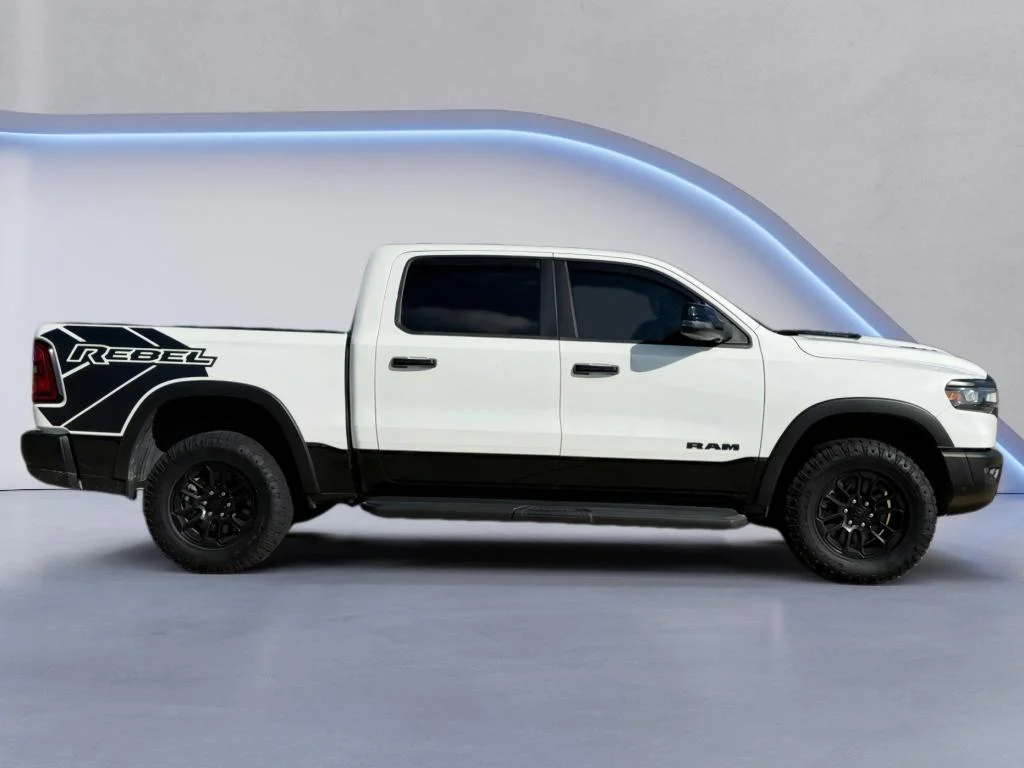 Used 2025 Bright White Clearcoat Ram Rebel image 7