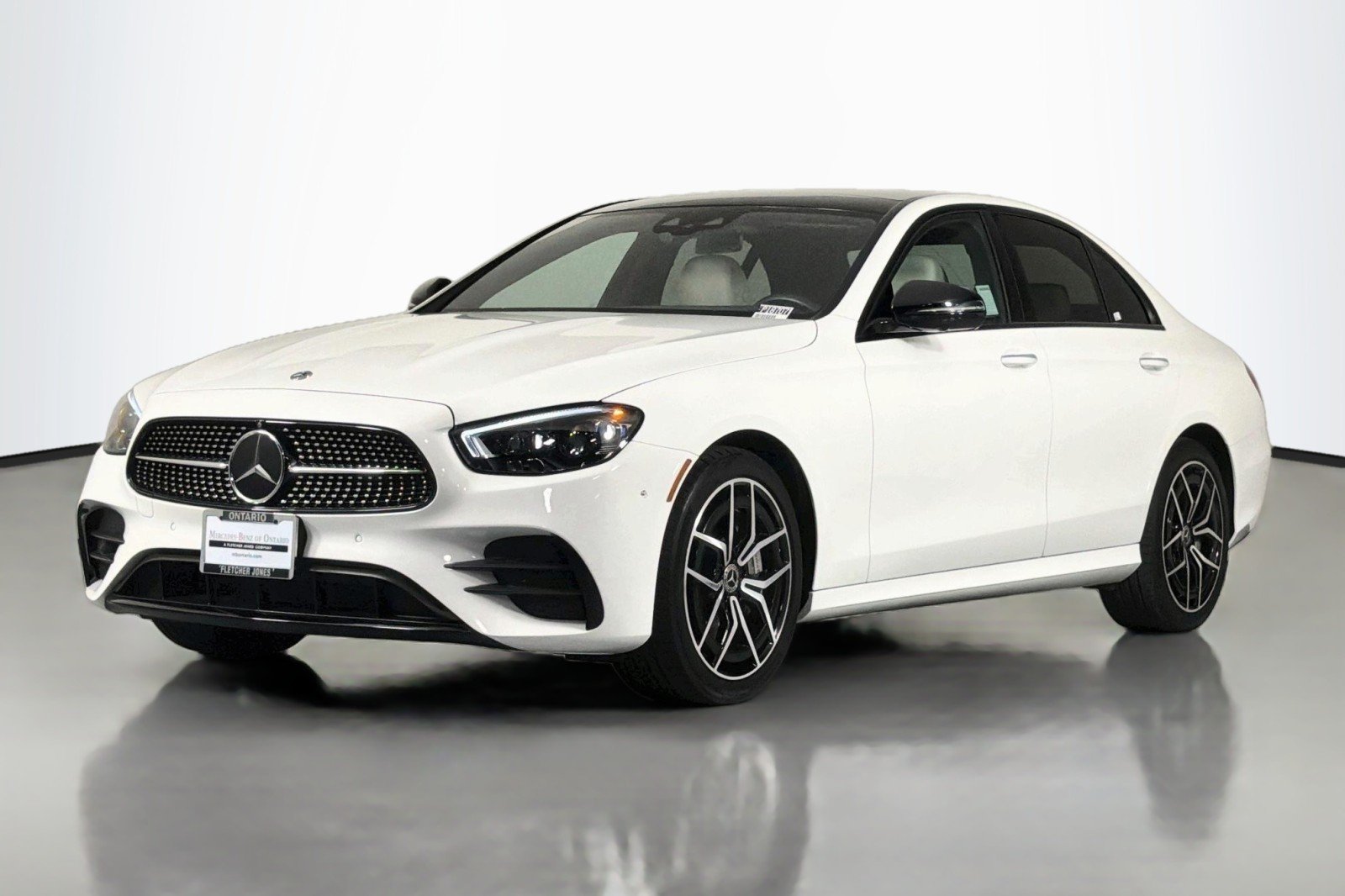Certified Used 2023 Polar White Mercedes-Benz E 450 image 1