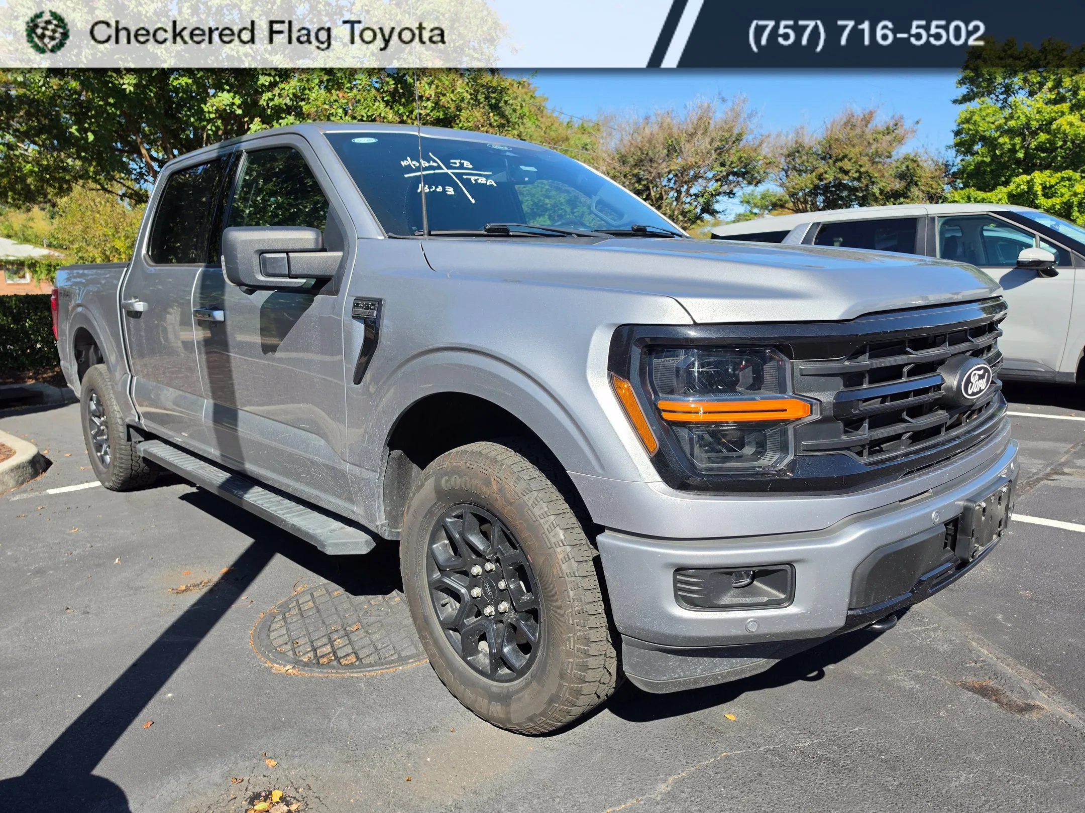 Used 2024 Silver Metallic Ford XLT image 3