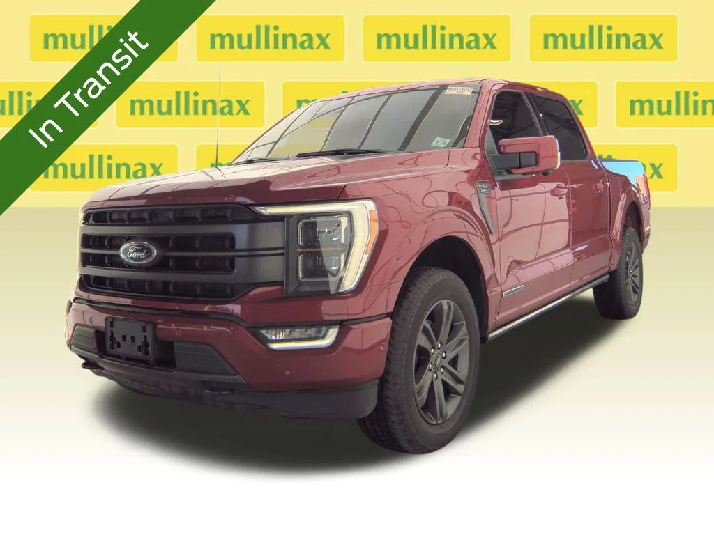 Certified Used 2023 Red Ford Lariat image 1