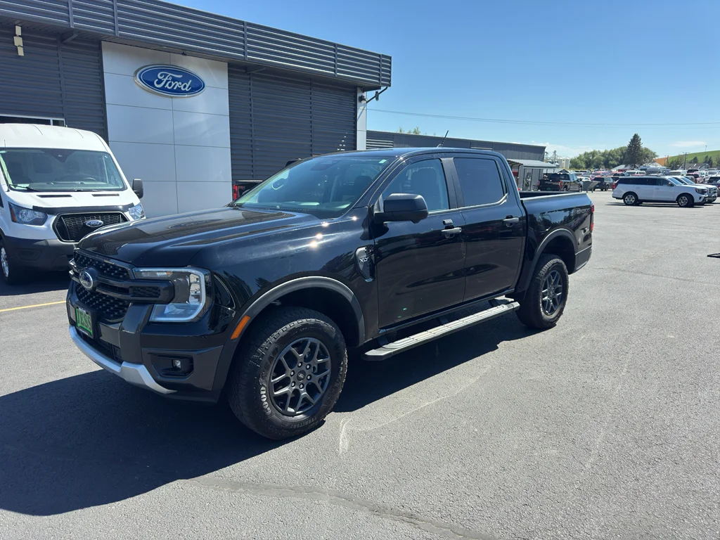 Used 2025 Shadow Black Ford XLT image 1
