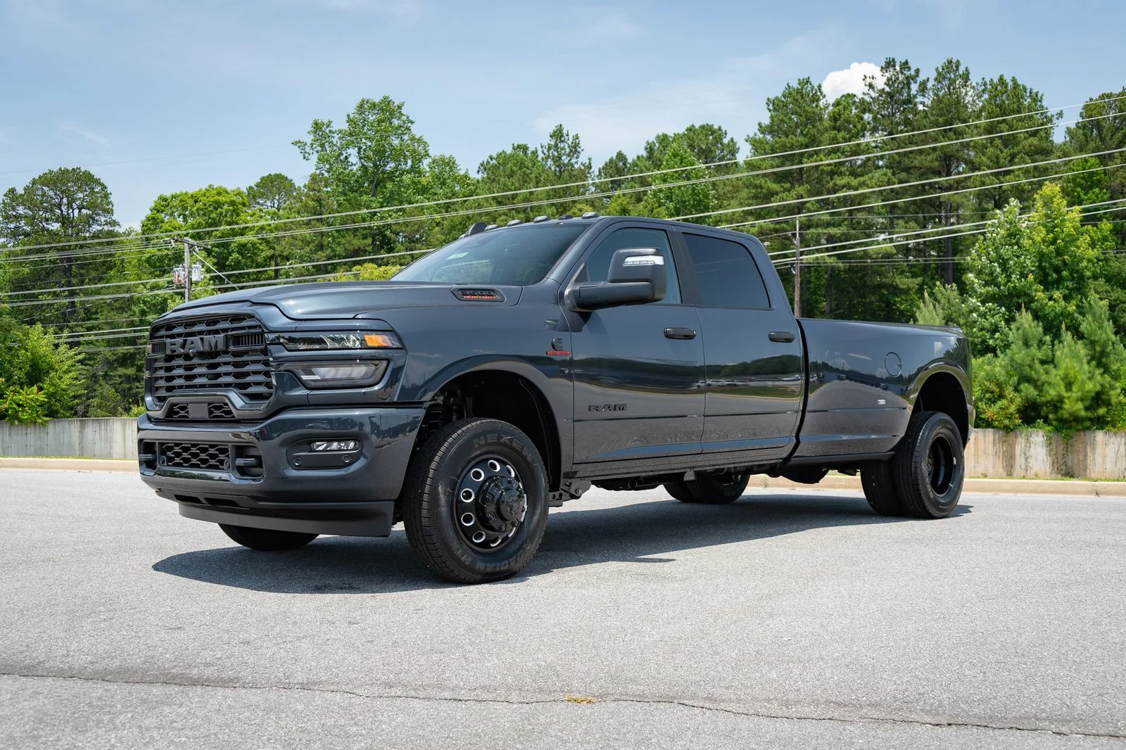 New 2026 Forged Blue Metallic Exterior Paint RAM Big Horn image 3