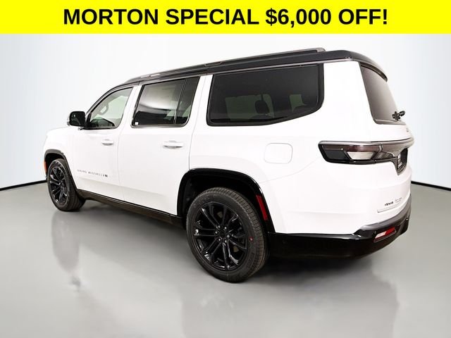 New 2026 Bright White Clear-Coat Exterior Paint Jeep Summit Obsidian image 5