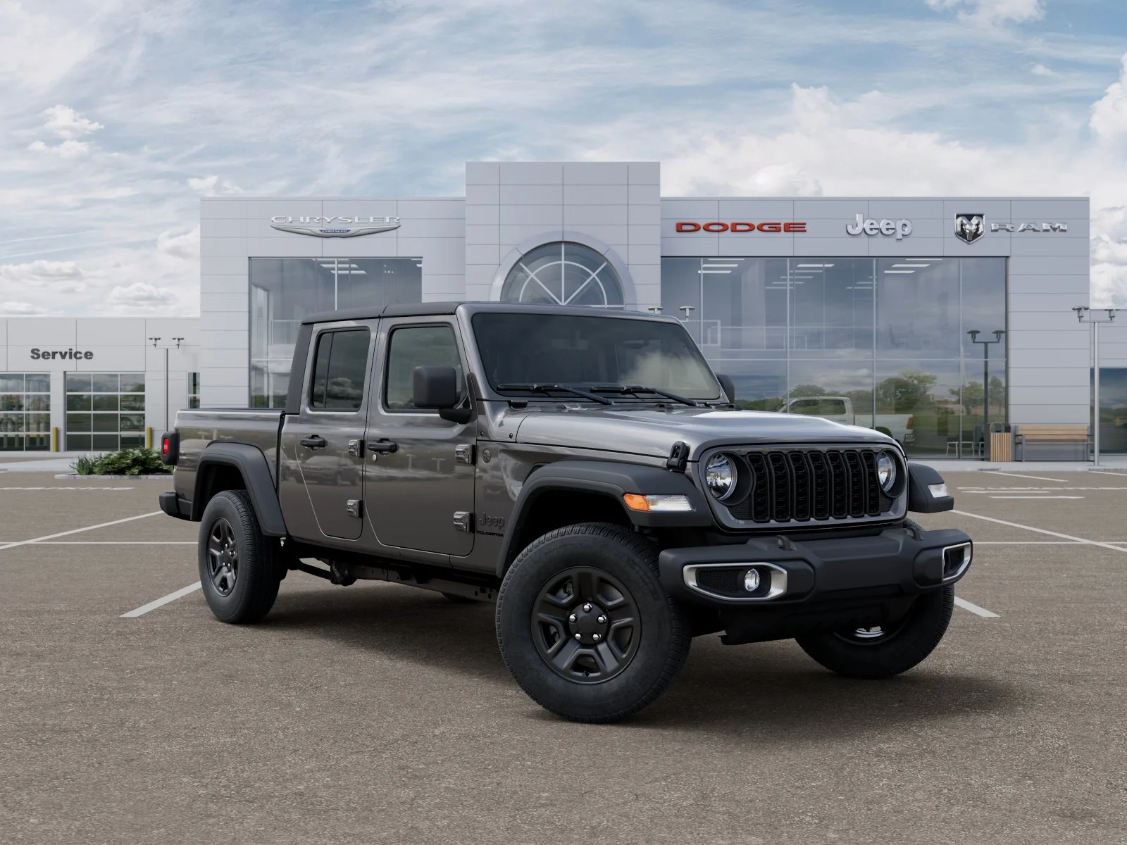 New 2026 Granite Crystal Metallic Clear-Coat Exterior Paint Jeep Sport image 45