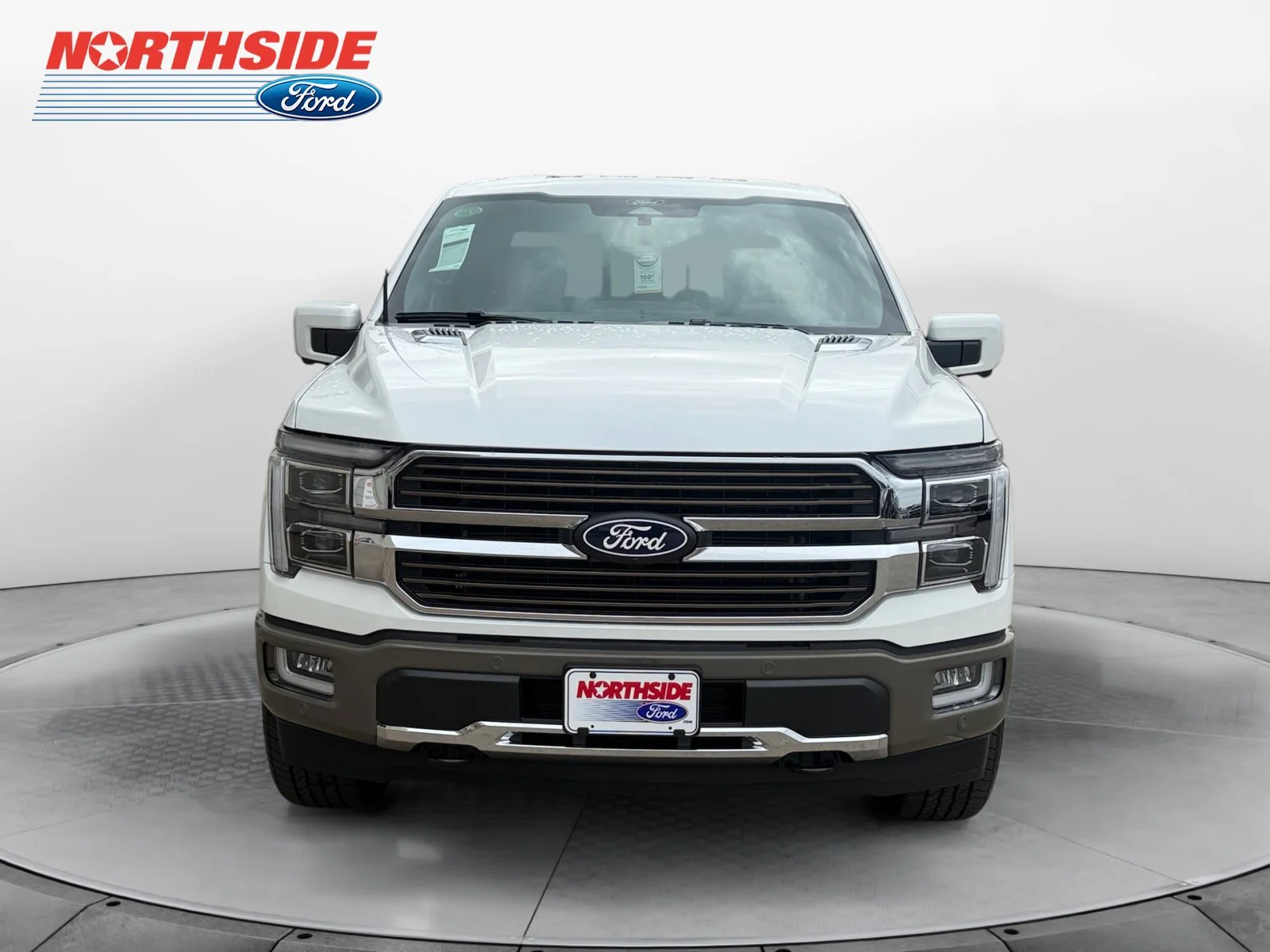 New 2026 Star White Metallic Tri-Coat Ford King Ranch image 2