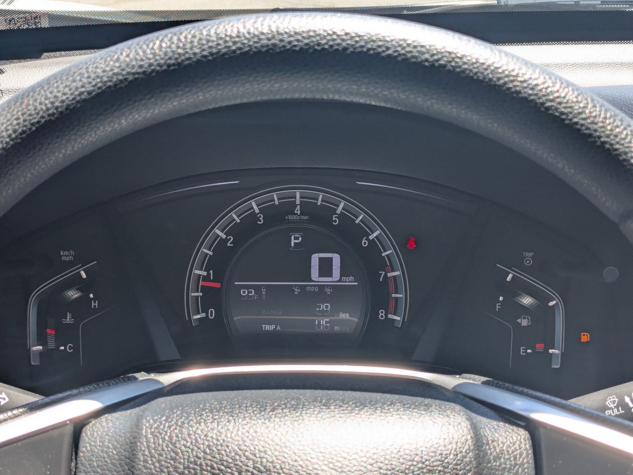 Used 2019 Platinum White Pearl Honda LX image 18
