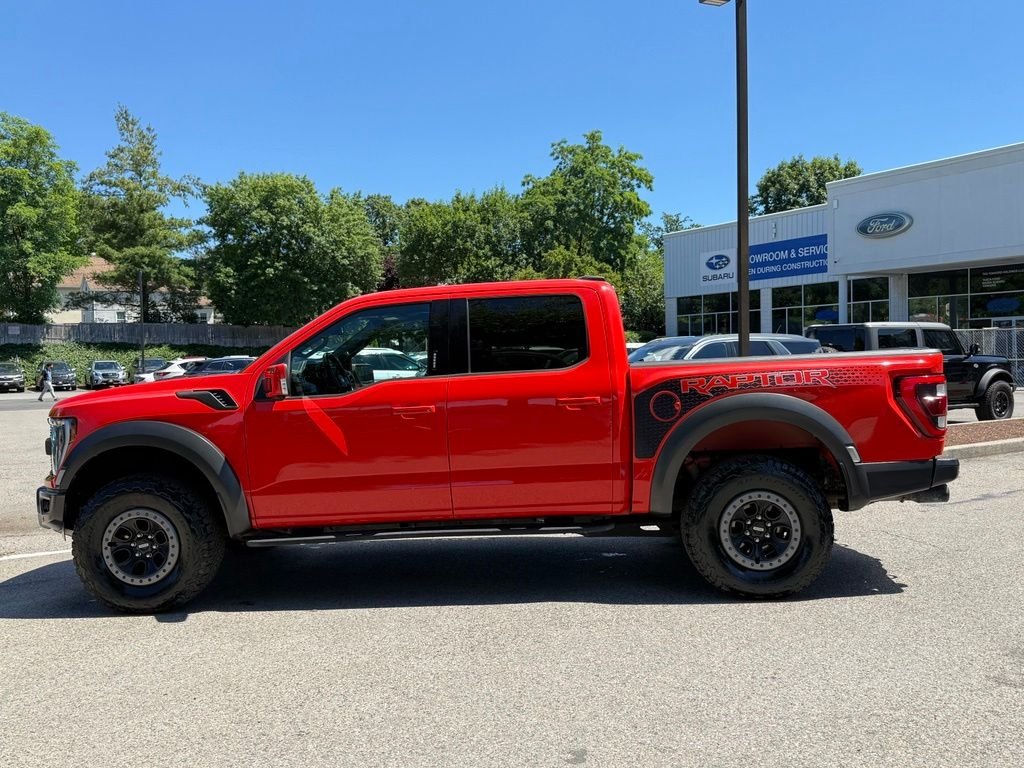 Used 2021 Orange Ford Raptor image 13
