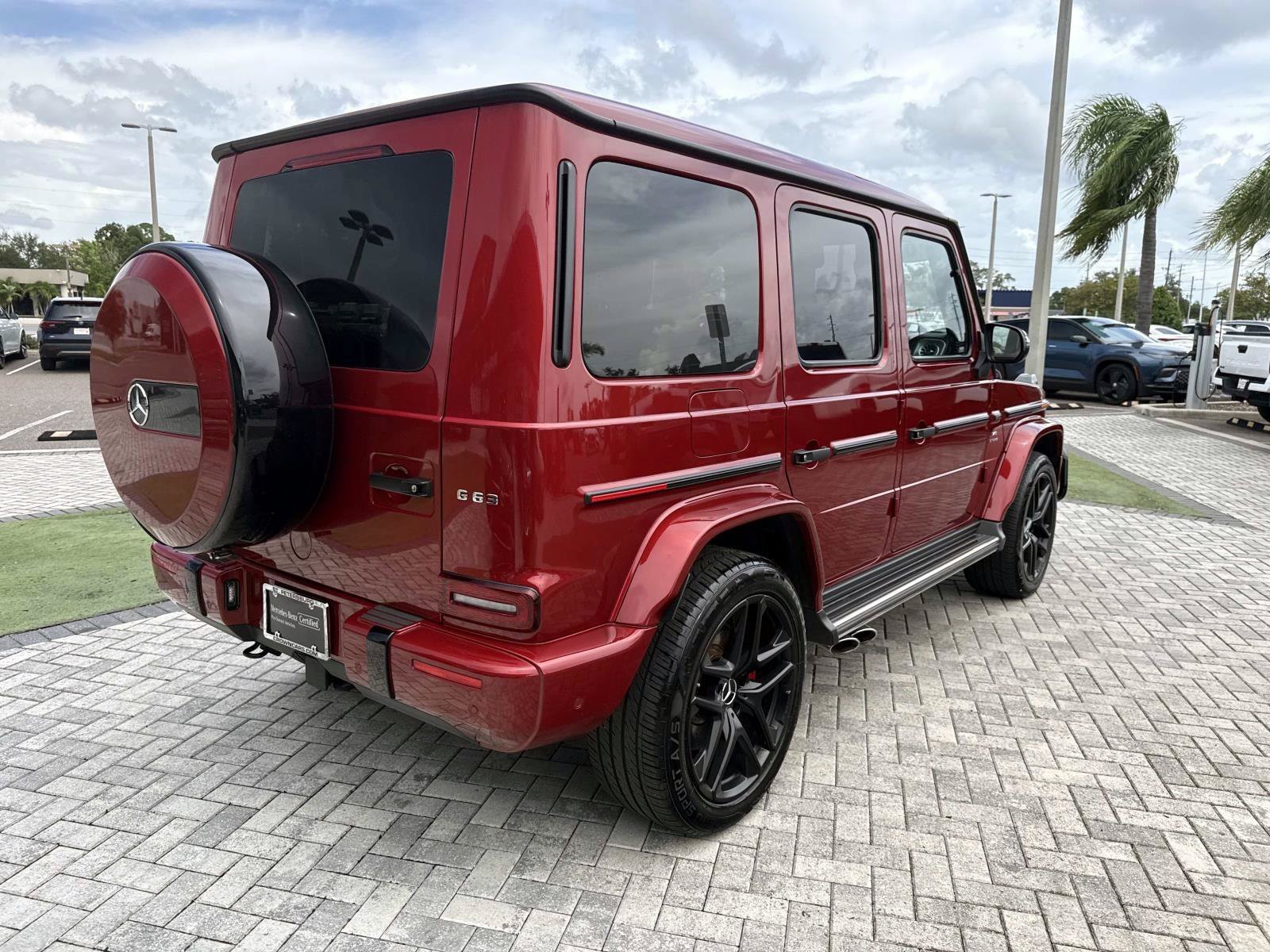 Certified Used 2022 Cardinal Red Metallic Mercedes-Benz G 63 AMG® image 5