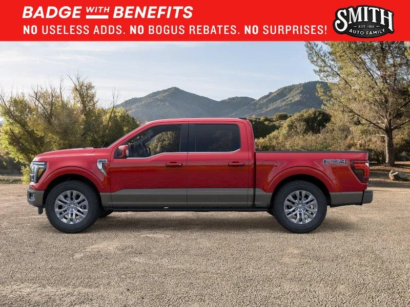 New 2026 RUBY RED METALLIC TINTED CLEARCOAT Ford King Ranch image 4